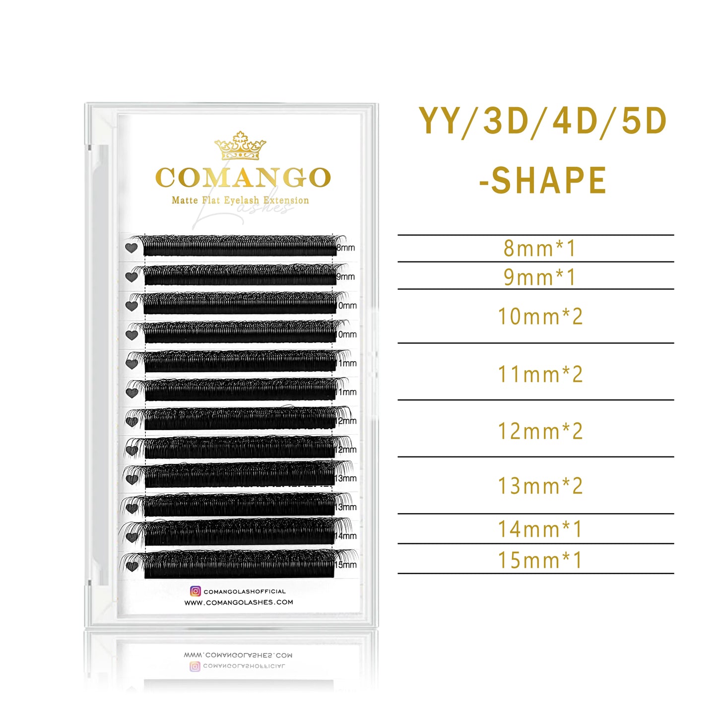 CoMango W Shape Automatic Flowering Bloom Eyelash Extensions