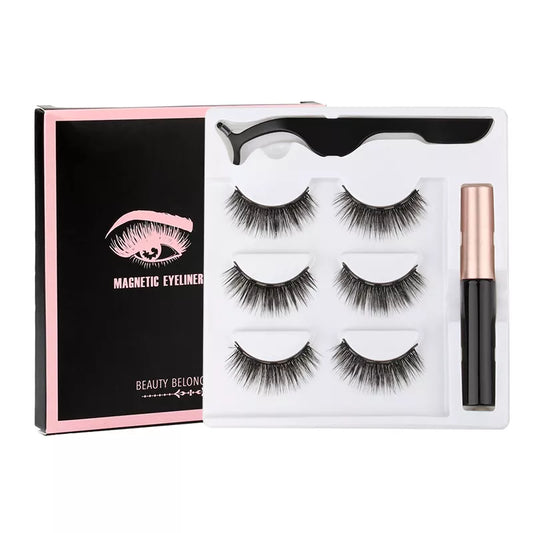 Magnetic 3D Mink Eyelashes