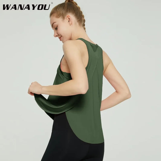 Women Quick Dry Yoga Tank Tops